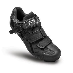 CHAUSSURE ROUTE FLR PRO F15 NOIR 2 BANDES AUTO AGRIPPANTES + CLIC (PR)