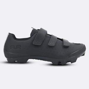 SHOES -MTB- FLR FX-1 BLACK 3 SELF GRIPPING BANDS    (PAIR)