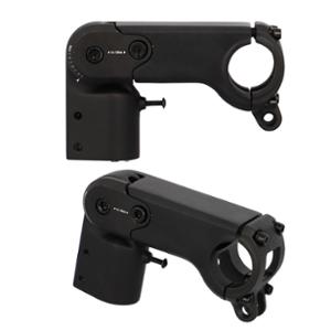 POTENCIA AJUSTABLE AHEAD SET 1''1/8 L90 SATORI AHEAD 50 ALUMINIO NEGRO (MANILLAR 31.8)