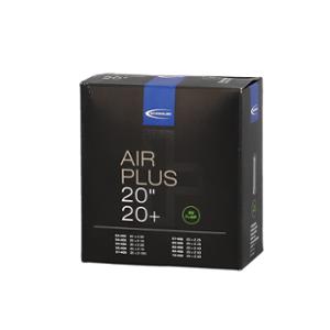CHAMBRE A AIR VELO 20" X 2.10-2.80 (54 / 70-406) VS SCHWALBE AIR PLUS AV7+AP