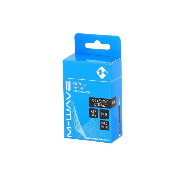 CHAMBRE A AIR VELO 700C (32 / 45-622) VP 48 MM M WAVE TPU