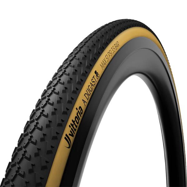 BOYAU CYCLOCROSS 700X33 VITTORIA A. DUGAST SMALL BIRD COTON TAN 400G (33-622)