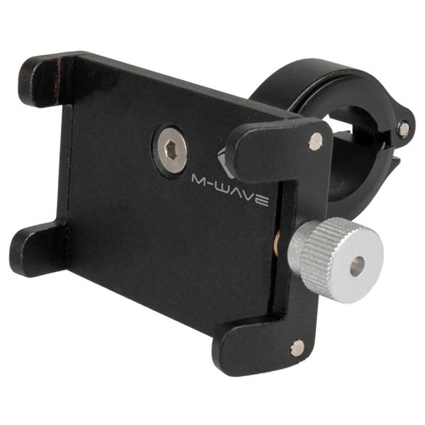SUPPORT SMARTPHONE M WAVE FIXATION CINTRE / GUIDON PIVOTANT A 90° REGLABLE DE 60 A 95 MM