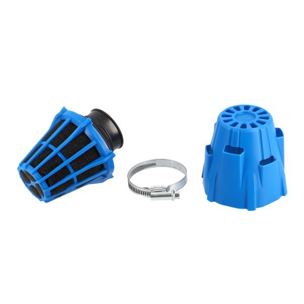 FILTRE A AIR POLINI AIR BOX BLEU ETANCHE 50 DROIT D32