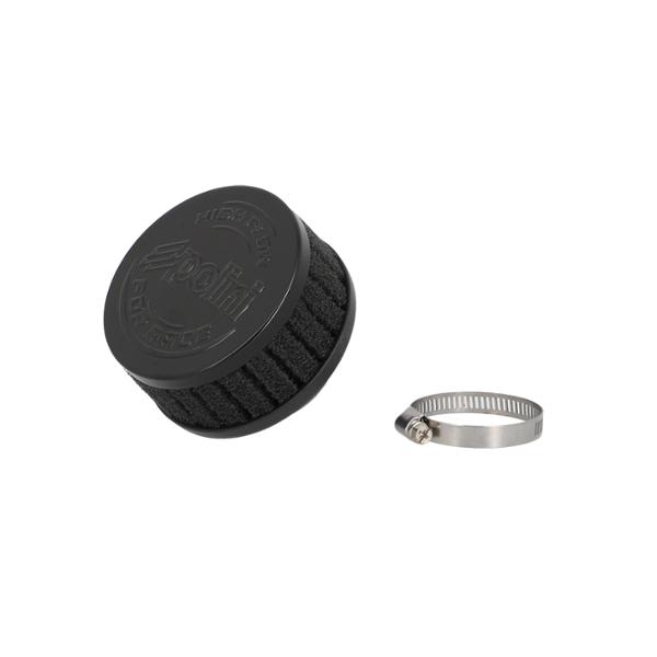 FILTRE A AIR POLINI AIR BOX ETANCHE COUDE 90° COURT D38