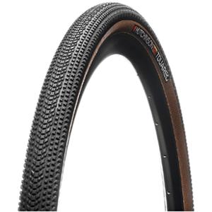NEUMÁTICO GRAVEL 700 TS HUTCHINSON TOUAREG HARDSKIN TLR NEGRO/MARRÓN