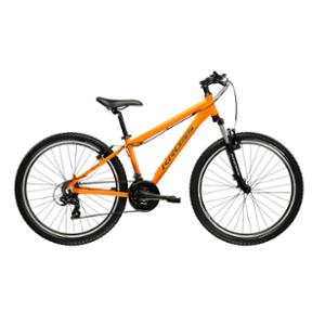 BICYCLE -MTB- 26 SEMI RIGID KROSS HEXAGON 1.0 SIZE: S (17) ALUMINIUM ORANGE/GRAPHITE