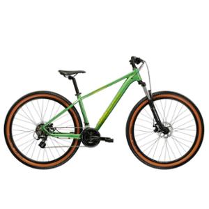 BICYCLE -MTB- 27.5 SEMI RIGID KROSS HEXAGON X200 SIZE: M (17) ALUMINIUM SHINY GREEN