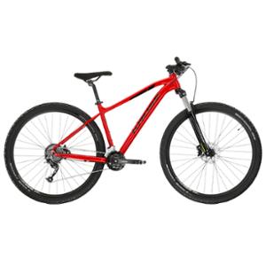 BICYCLE -MTB- 29 SEMI RIGID KROSS LEVEL 1.0 SIZE: M (17) ALUMINIUM RED/BLACK