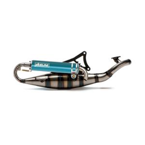 EXHAUST -SCOOTER- YASUNI R FOR TYPHOON/NRG/STALKER/DNA/ICE/SR50 R - BLUE SILENCER
