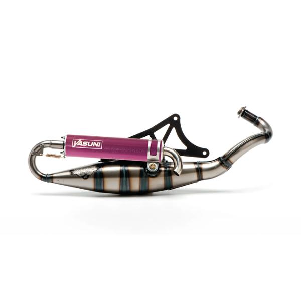 EXHAUST -SCOOTER- YASUNI R FOR TYPHOON/NRG/STALKER/DNA/ICE/SR50 R - PURPLE SILENCER