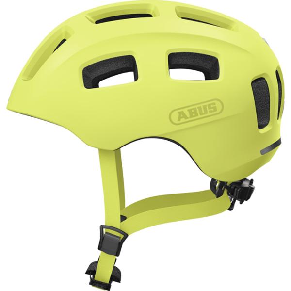 CASQUE ENFANT ABUS YOUN-I 2.0 JAUNE IN MOLD AVEC REGLAGE OCCIPITAL T.M (52 / 57)