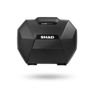 VALISE LATERALE / SIDE CASE SHAD SH38X 38L EXTENSIBLES NOIR / CARBONE (PR)