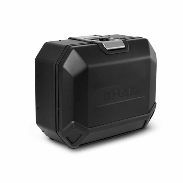 VALISE LATERALE / SIDE CASE TR36L TERRA SHAD 36L NOIR / ALU DROIT