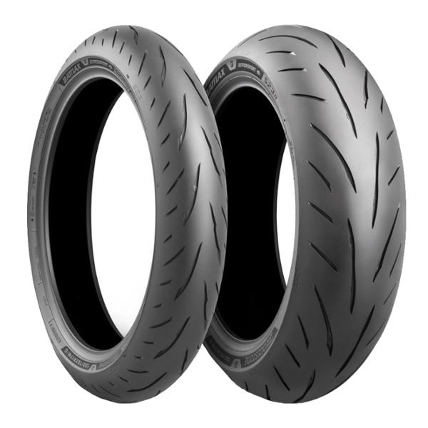 PNEU MOTO 17" 190 / 55 ZR 17 BRIDGESTONE BATTLAX S23 REAR M / C 75(W) TL