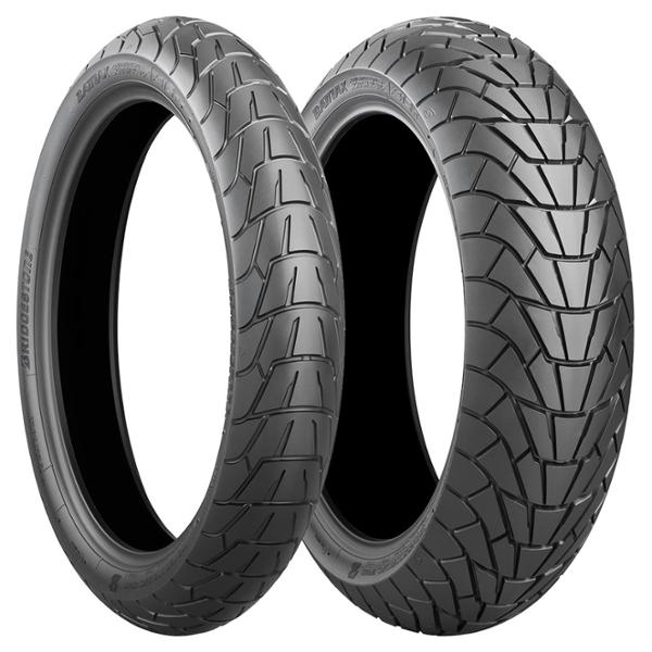 TYRE -MOTO- 19 120/70 R 19 BRIDGESTONE BATTLAX ADVENTURE SCRAMBLER AX41S FRONT M/C 60H TL