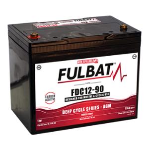 BATTERIE FDC12-90 AGM FULBAT