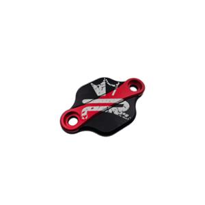 OBTURATEUR POMPE A HUILE BICOLORE MECABOITE KRM ADAPT. DERBI / AM6 NOIR / ROUGE