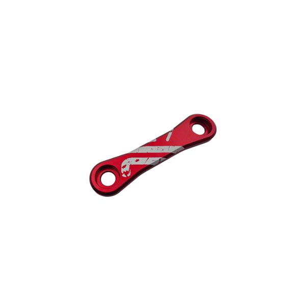 COUVERCLE OBTURATEUR POMPE A HUILE BICOLORE MECABOITE KRM ADAPT. DERBI / AM6 ROUGE