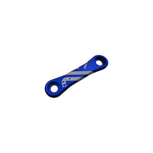 COUVERCLE OBTURATEUR POMPE A HUILE BICOLORE MECABOITE KRM ADAPT. DERBI / AM6 BLEU FONCE