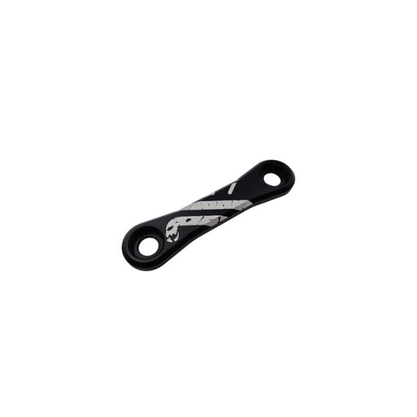 COUVERCLE OBTURATEUR POMPE A HUILE BICOLORE MECABOITE KRM ADAPT. DERBI / AM6 NOIR