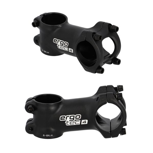 POTENCE VTT AHEAD SET 1''1 / 8 L70 ERGOTEC CRAB 2 ALU NOIR SABLE + 7° (CINTRE 31.8)
