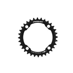 PLATEAU E BIKE / VAE MONO DIAM 104 34DTS ALU NARROW NOIR 4 BRAN. STRONG COMP. BOSCH / SHIMANO