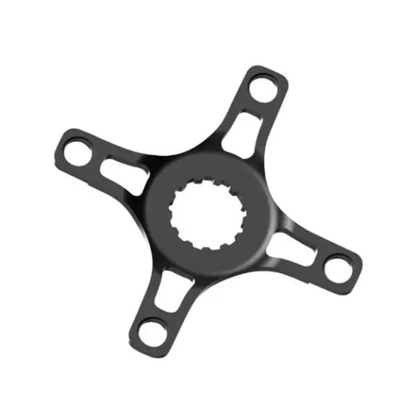 SPIDER POUR PLATEAU E BIKE / VAE MONO DIAM 104 NOIR 4 BRANCHES STRONG COMP. BOSCH 4EME GEN.