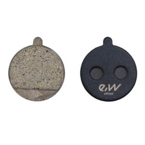 BRAKE PADS FOR E-SCOOTER EWHEEL RESIN CT005   (x2 PAIRS)
