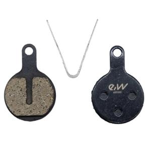 BRAKE PADS FOR E-SCOOTER EWHEEL RESIN CT009   (x2 PAIRS)