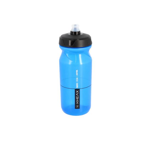 BIDON KHEAX PACIFIC BLEU TRANSLUCIDE TETINE SILICONE 650ML