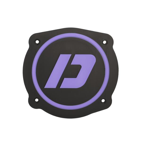 CACHE / OBTURATEUR BOITE A AIR DOPPLER ADAPT. MRT ->2022 VERSION LOGO DOPPLER NOIR / VIOLET