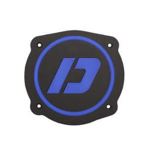 CACHE / OBTURATEUR BOITE A AIR DOPPLER ADAPT. MRT ->2022 VERSION LOGO DOPPLER NOIR / BLEU