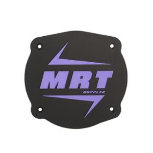 CACHE / OBTURATEUR BOITE A AIR DOPPLER ADAPT. MRT ->2022 VERSION LOGO MRT NOIR / VIOLET