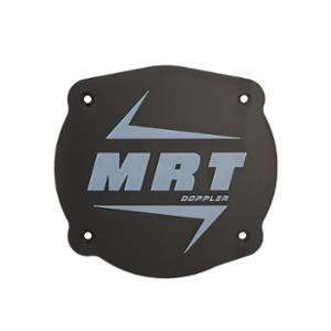 CACHE / OBTURATEUR BOITE A AIR DOPPLER ADAPT. MRT ->2022 VERSION LOGO MRT NOIR / GRIS