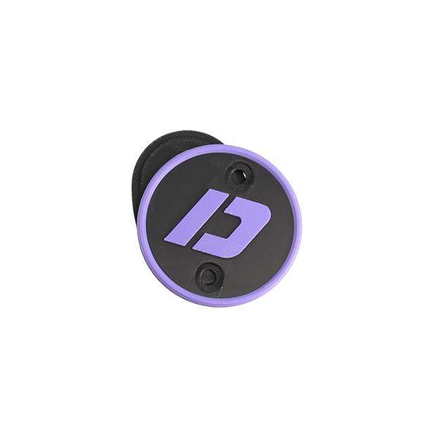 CACHE / OBTURATEUR BOITE A AIR DOPPLER ADAPT. DERBI SENDA NOIR / VIOLET