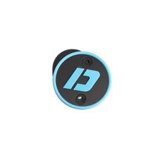 CACHE / OBTURATEUR BOITE A AIR DOPPLER ADAPT. DERBI SENDA NOIR / TURQUOISE