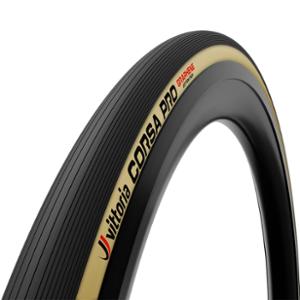 PNEU ROUTE 700 TS VITTORIA CORSA PRO TT NOIR / BEIGE GRAPHENE 2.0 + CAA LATEX