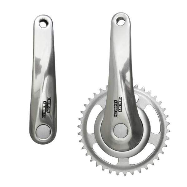 PEDALIER MONO CITY 33D L170 STURMEYARCHER FCS 603 ALU ARGENT (CHAINE  DE 3.30)