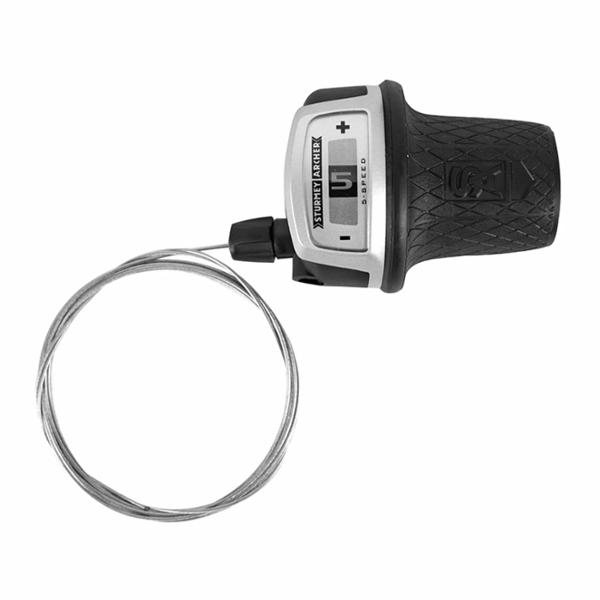 MANETTE CITY STURMEY ARCHER 5V. NOIR / ARGENT TSC50 TOURNANTE