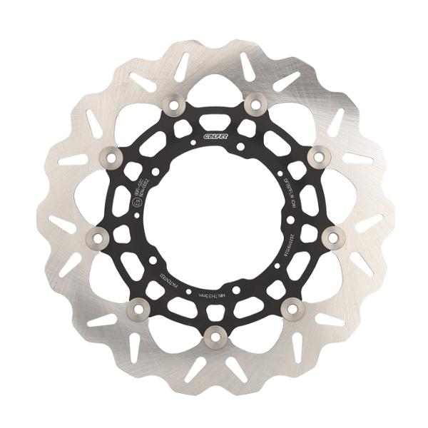 DISQUE FREIN WAVE GALFER MAXI-SCOOTER DF097CW FLOTTANT ADAPT. HONDA 750 X ADV(296X4MM)