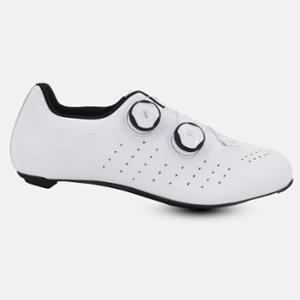 CHAUSSURE ROUTE FLR F-9 BLANC SERRAGE 2 MOLETTES MICRO. ATOP SEMELLE CARBONE (PR)
