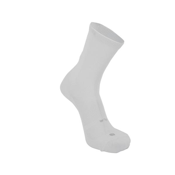 SOCQUETTE / CHAUSSETTE VELO FLR NYLON BLANC HAUTEUR 21CM (PR)