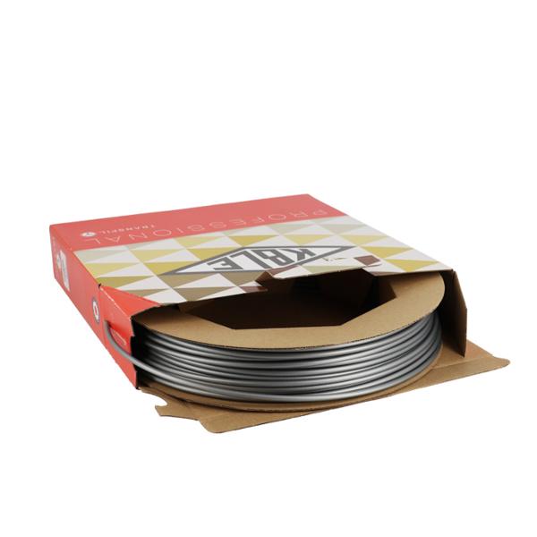 GAINE DIAMETRE EXT. 5MM DIAMETRE INT. 2.6MM - GRIS (ROULEAU DE 50 METRES)
