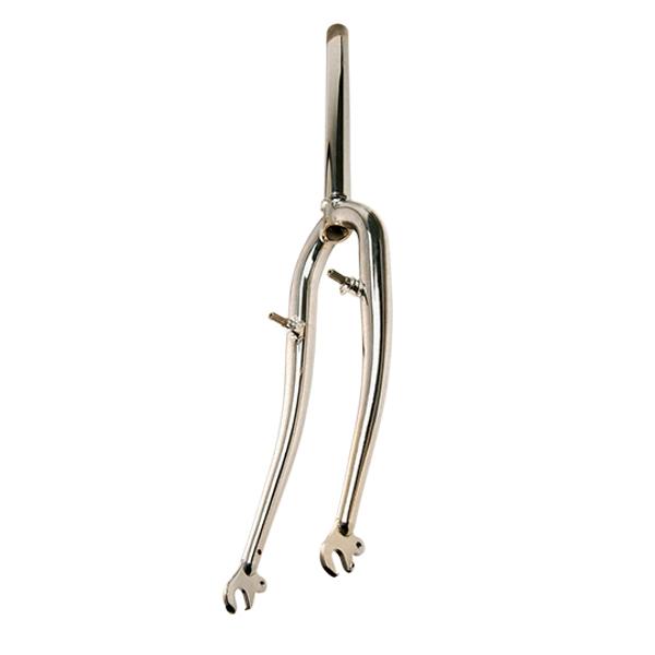 FORK MTB 26"" AHEAD-SET 1""1/8 CHROMED WITH BRACKETS"