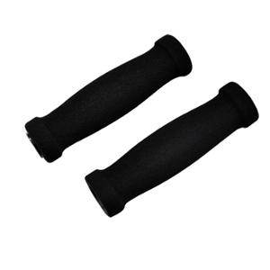 POIGNEE VELO OPTIMIZ 130MM NOIR AVEC BOUCHONS (PR)