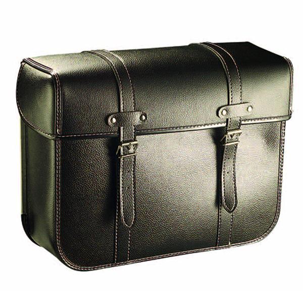 SACOCHE CYCLO DOS METAL R50 NOIR (PR) - 36 X 28 X 14 CM