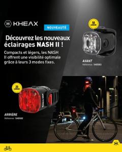 Nouveautés Eclairages NASH II KHEAX