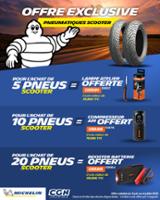 OFFRE MICHELIN 5 A 9 PNEUS SCOOTER 518027