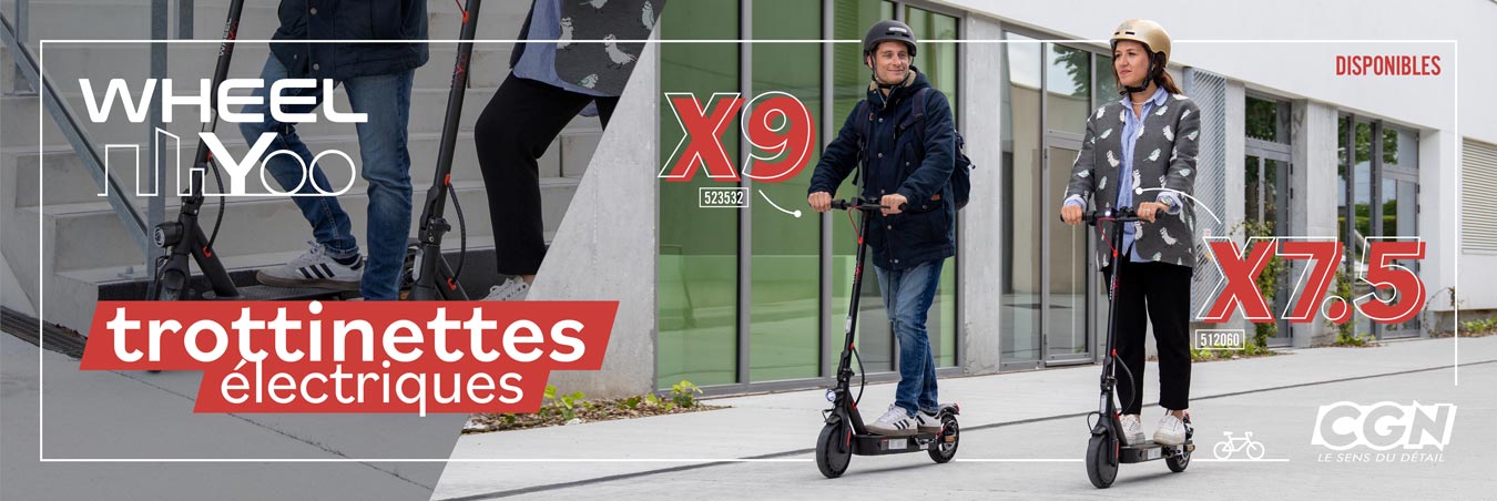 Trottinettes WHEELYOO X9 X7.5 0523